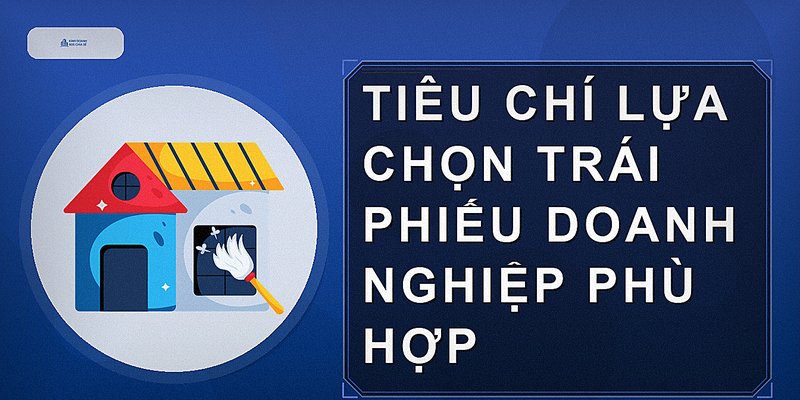 Tiêu chí lựa chọn trái phiếu doanh nghiệp phù hợp